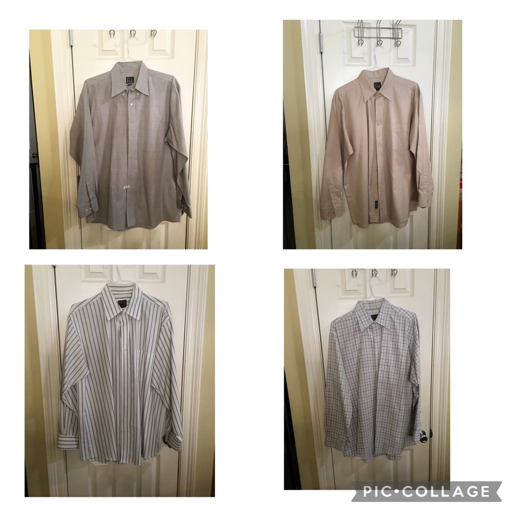 4 - Jos A Bank men’s dress shirts